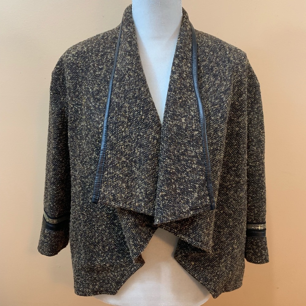 American Glamour Badgley Mischka Wmns tweed jacket
